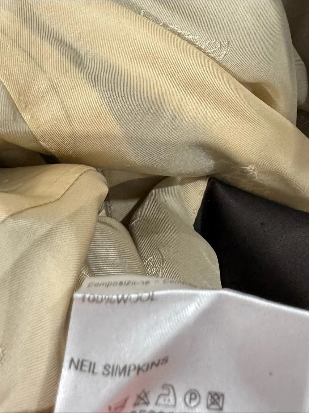 Brioni Men Brown 100% Wool Blazer Jacket Size 44R